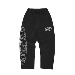 BBK ROYALE OPEN HEM SWEATPANT [BLACK]