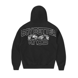 BBK ROYALE ZIP HOODIE [BLACK]