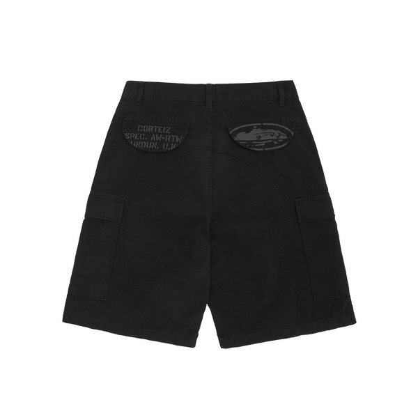 GUERILLAZ CARGO SHORT [BLACK]