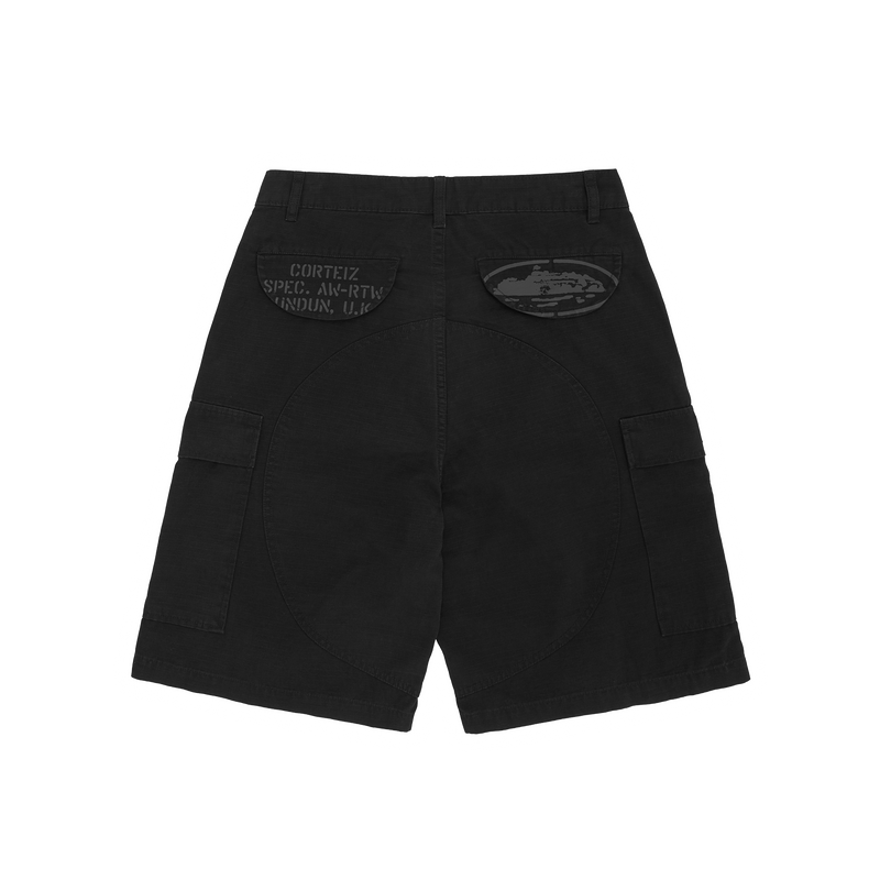 GUERILLAZ CARGO SHORT [BLACK]