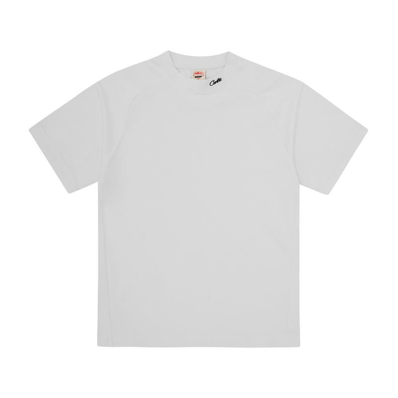 HMP PANEL MOCK TEE [OFF WHITE]