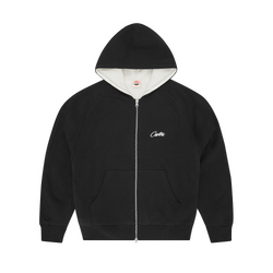 HMP THERMAL ZIP HOODIE [BLACK]