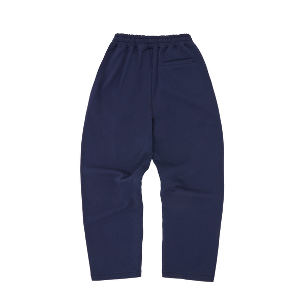 ISLAND PUFF PRINT OPEN HEM SWEATPANT [NAVY]