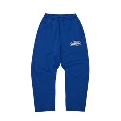 ISLAND PUFF PRINT OPEN HEM SWEATPANT [WASHED ROYAL]
