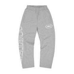 SUPERIOR ROYALE OPEN HEM SWEATPANT [HEATHER GREY]
