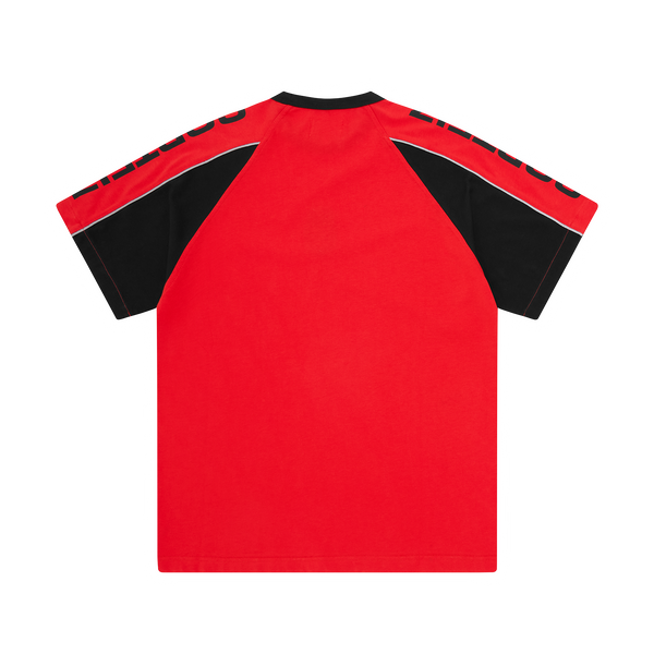 RAGLAN SPORT BOXY TEE [RED]