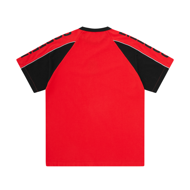 RAGLAN SPORT BOXY TEE [RED]