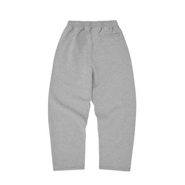 ROYALE CREST OPEN HEM SWEATPANT [HEATHER GREY]