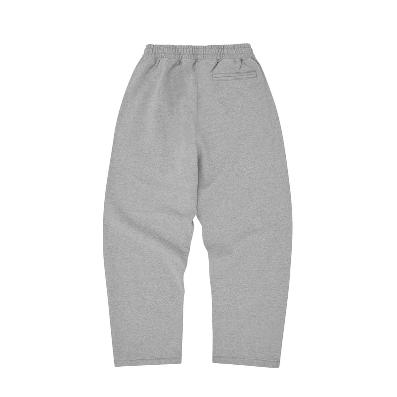 ROYALE CREST OPEN HEM SWEATPANT [HEATHER GREY]
