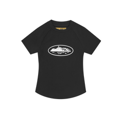 WMNS ALCATRAZ BABY TOP [BLACK & WHITE]