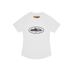 WMNS ALCATRAZ BABY TOP [WHITE & BLACK]