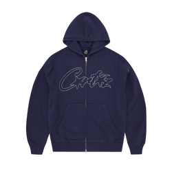 THICK STITCH ALLSTARZ ZIP HOODIE [NAVY]