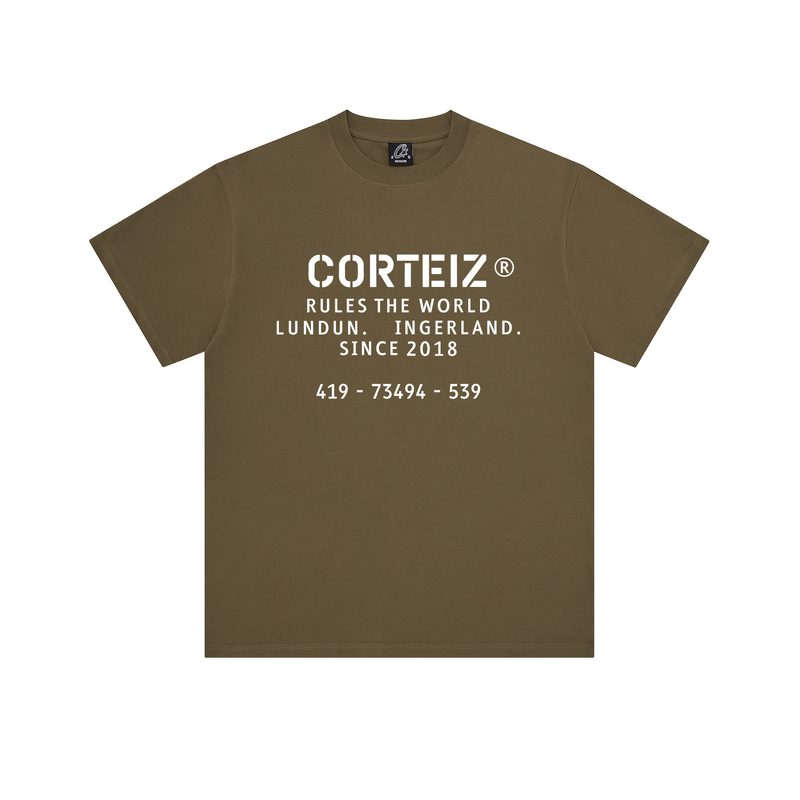 OG STENCIL TEE [KHAKI]