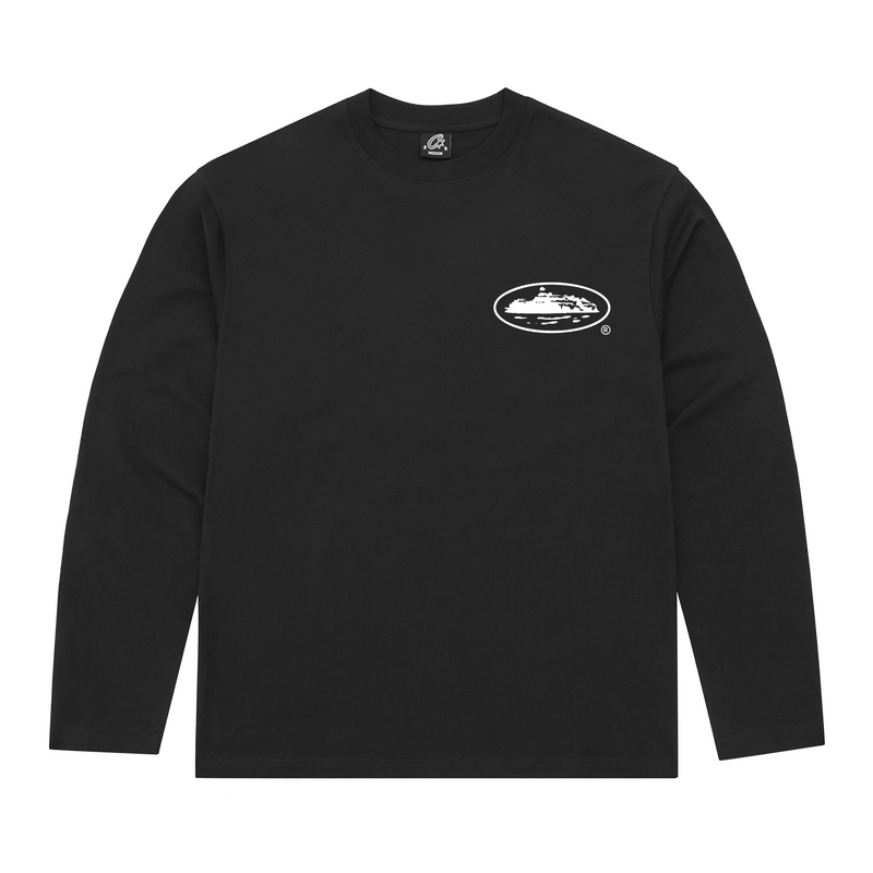 OG ISLAND® LONGSLEEVE TEE [BLACK]