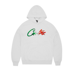 ALLSTARZ ITALIA HOODIE [WHITE]