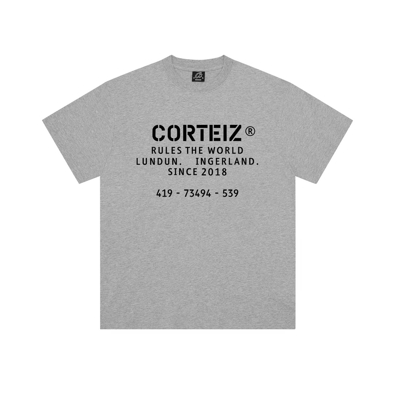 OG STENCIL TEE [GREY]
