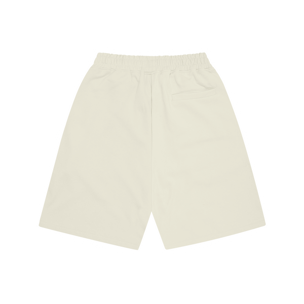ISLAND PUFF PRINT SWEATSHORT [OFF WHITE]