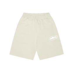 ISLAND PUFF PRINT SWEATSHORT [OFF WHITE]